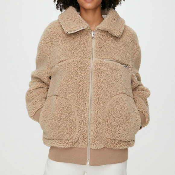 Wilfred Teddy Sherpa Jacket - Picture 1 of 16